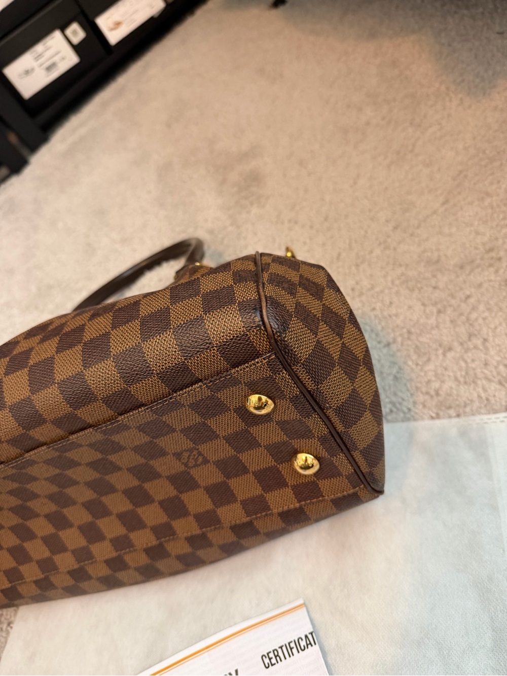 Louis Vuitton Damier Ebene Trevi PM Bag! - Picture 7 of 10